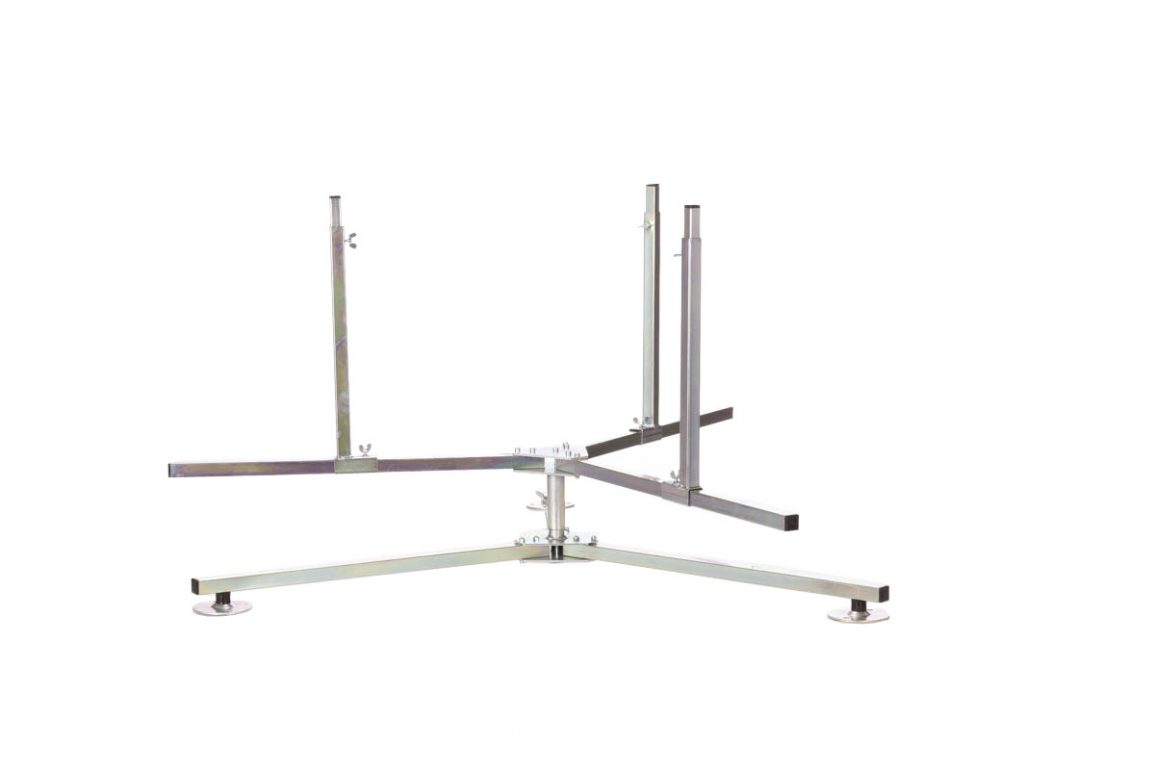 Rohrhaspel Für Fußbodenheizung - 3-stufig Verstellbar, Bis 200 Kg