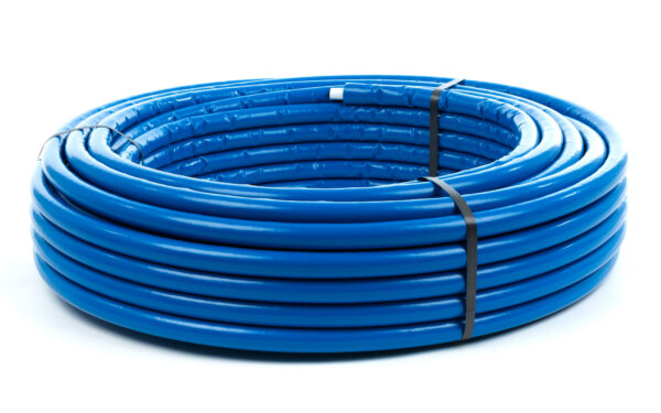 Aluverbundrohr 6 mm Isolierung Blau 16 x 2 mm / 50 bis 200 m Fußbodenheizung