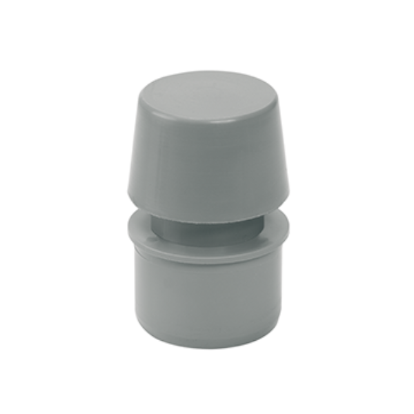 Airfit Rohrbelüfter aus Polypropylen für Abflussrohr / Grau DN 40