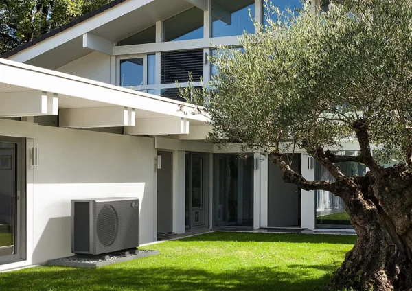 LG Therma V R290 Monobloc 9 kW Luft Wasser Wärmepumpe Außeneinheit – Bild 9