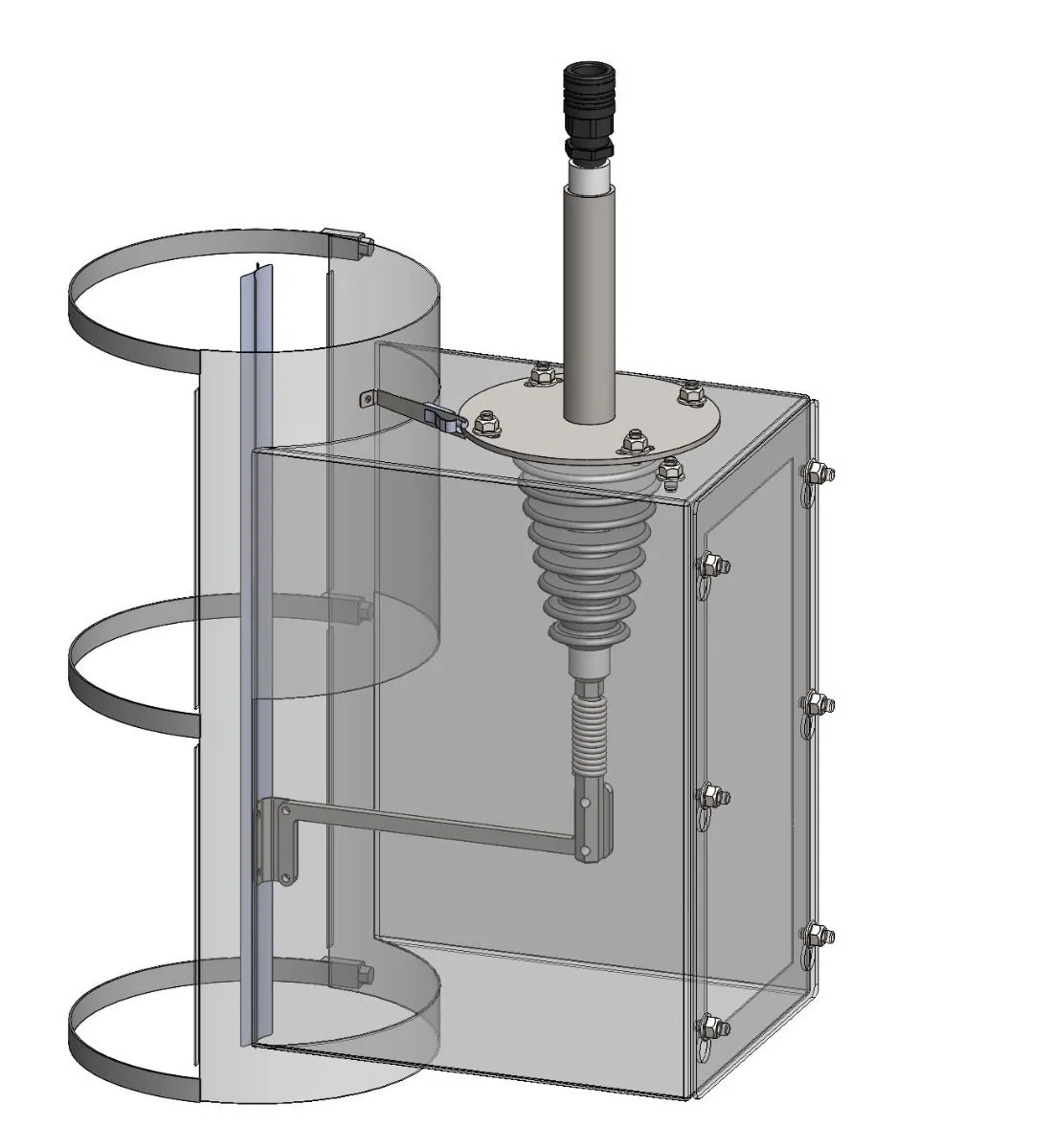 OekoTube Rauchrohr-Montage D130 Partikelabscheider für Holzfeuerungen bis 100kW