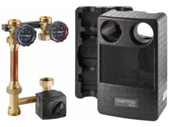 Oventrop Heizkreisset Regumat M3-180 - kurze Bauform, gemischt (ohne Pumpe)