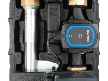 Afriso Pumpengruppe/Heizkreisset gemischt PrimoTherm K 180-2 DN25 3-WM-SM Vario (inklusive Pumpe, mit Motor), einstellbarem Kvs-Wert