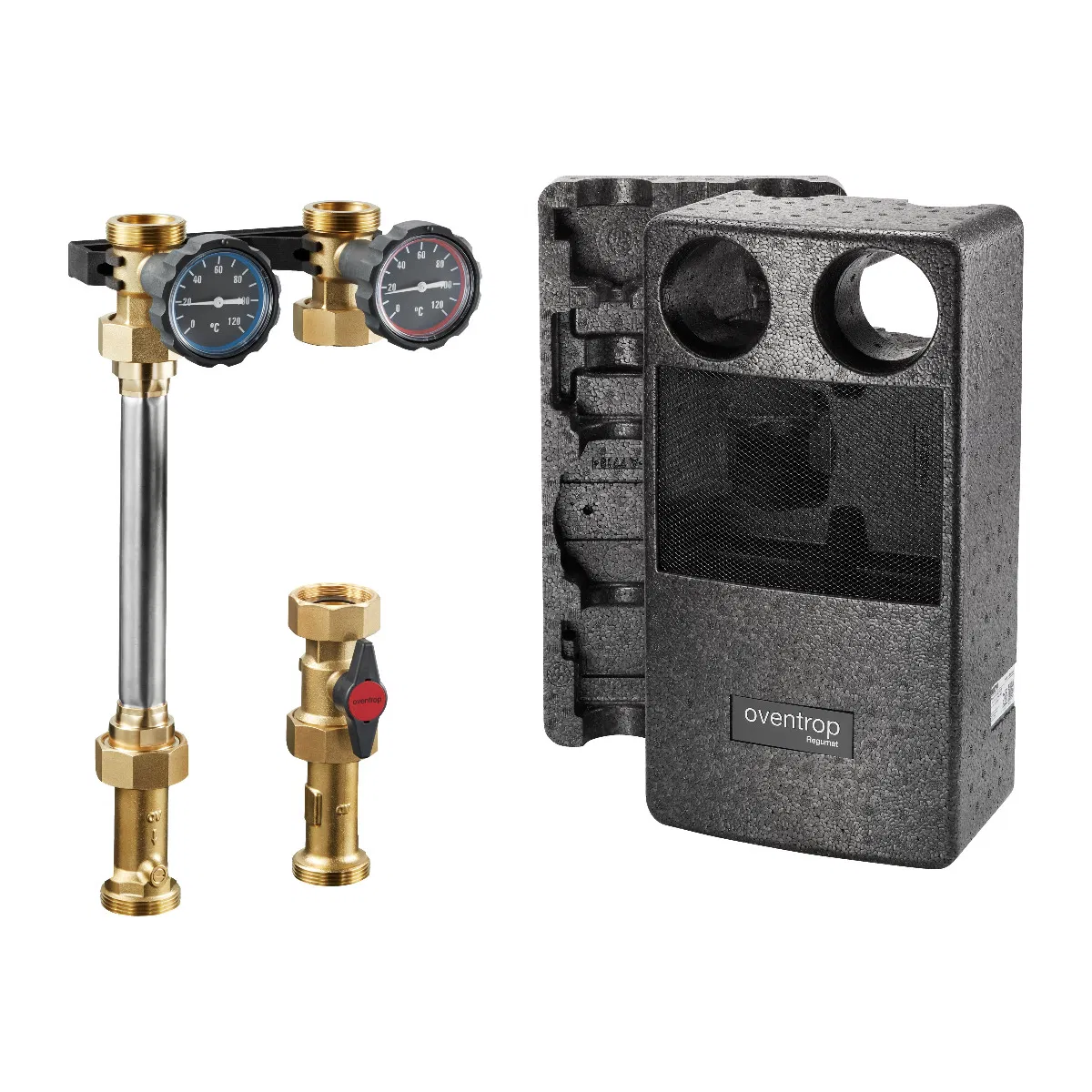 Oventrop Heizkreisset Regumat S-180, ungemischt (ohne Pumpe)