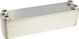 Plattenwärmetauscher 20 Platten, L x B x H mm 208 × 78 × 55, Absorption kW 50