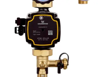 Afriso Solarpumpenstrang PrimoSol® 130-1 (1-Strang), mit Grundfos UPM 3 Solar 25-75