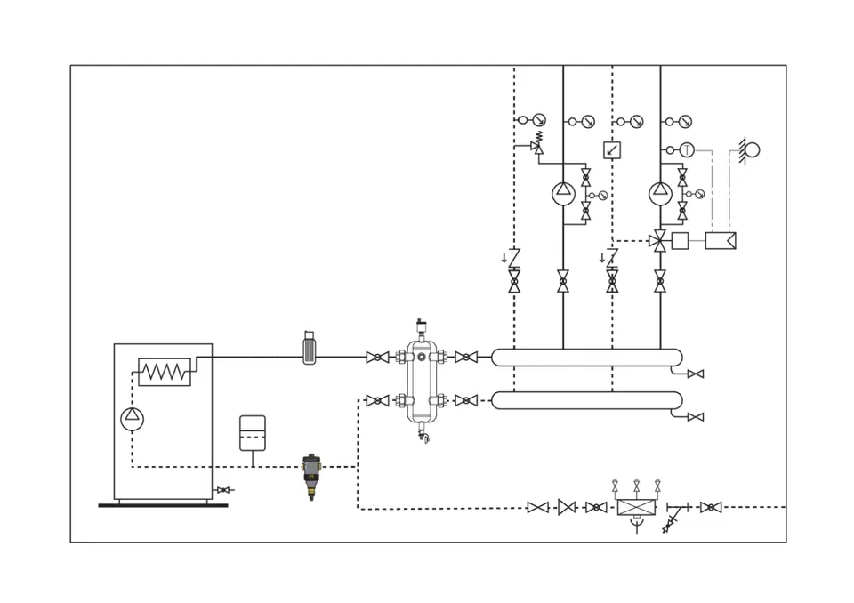 Caleffi DIRTMAG, Schlammabscheider mit Magnet – Bild 5