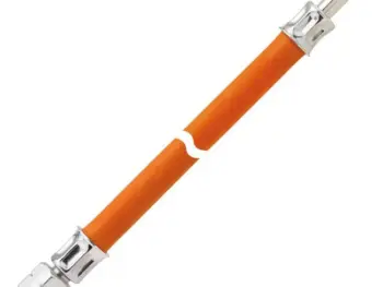 GOK Mitteldruck-Schlauchleitung Gummi, Überwurfmutter × Rohrstutzen