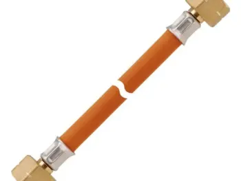 GOK Hochdruck-Schlauchleitung Gummi 6,3 × 5,0 mm für Gasflaschen bis 33 kg