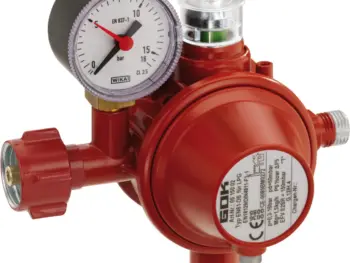 GOK Niederdruckregler Typ EN61-DS zum Anschluss an Gasflaschen