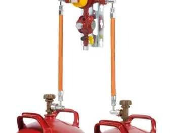 GOK Flaschenanlage mit automatischem Umschaltventil Typ AUV