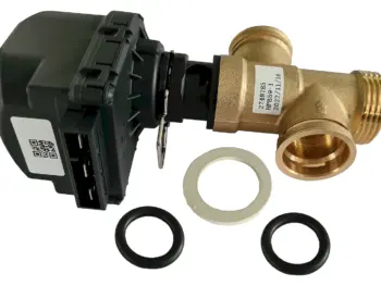 Wolf 3-Wege-Umschaltventil mit Motor (CGB-2 14-24, CGS-2/R , CGW-2)