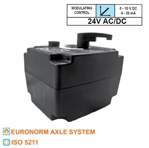 First S11 MOD X AC/DC, Stetiger Stellantrieb für 3-Wege und 4-Wege-Mischventile