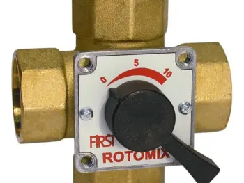 First 3-Wege Mischventil, geeignet für den Einsatz der S11-Serie und Euromix