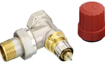 Ventilgehäuse, RA-N, Normaler Durchfluss, DN 15, Eck, Anschluss 1/2"