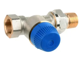 Resideo Thermostatventil Kombi-TRV, Durchgang (für einfachen hydraulischen Abgleich)