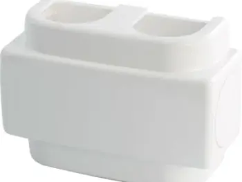 Abdeckung f. Ventilhanhnblock reinweiß