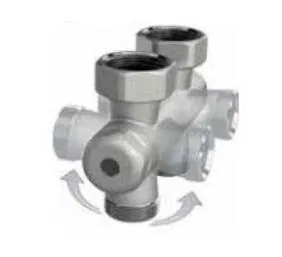 Freestyle Ventilarmaturen-Set (weiß) – Bild 3