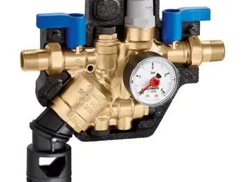 Caleffi Nachfüllkombination mit Systemtrenner BA Serie 580 (R 1/2" AG)