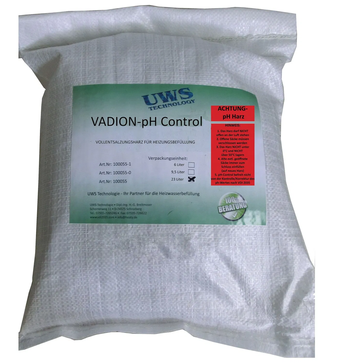 UWS Vadion pH-Control