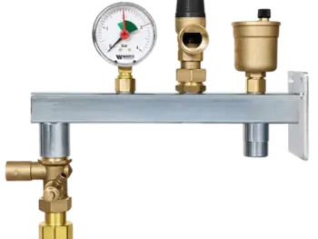 Gefäßanschlussgruppe GAG mit Kappenventil 3/4" × 3/4"