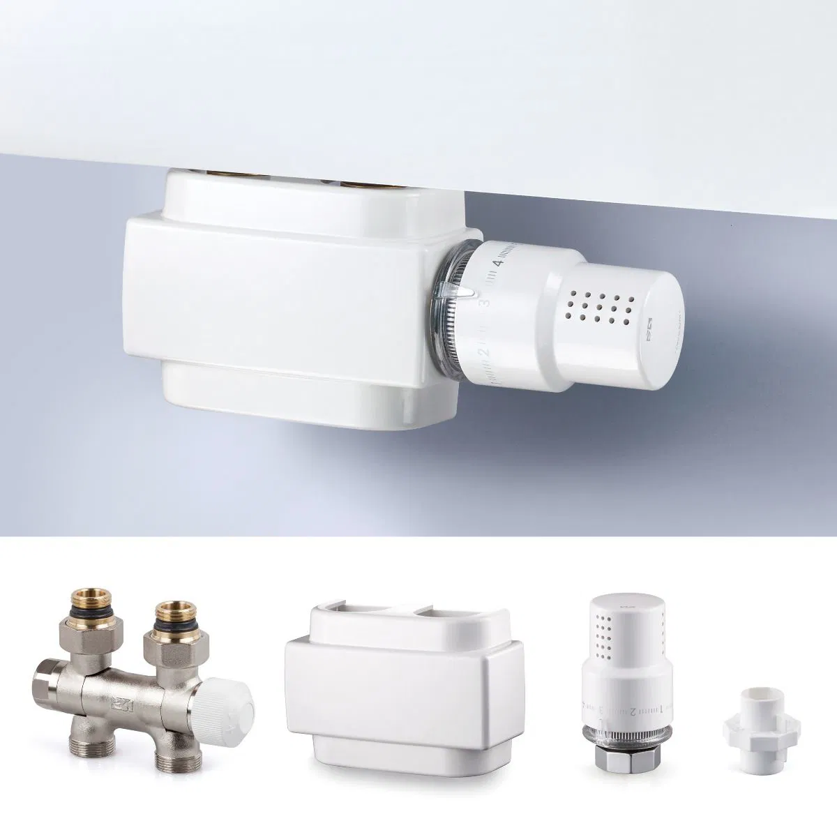 Freestyle Ventilarmaturen-Set (weiß) – Bild 4