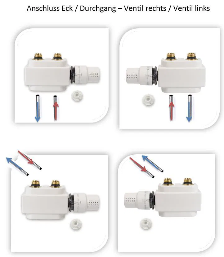 Freestyle Ventilarmaturen-Set (weiß) – Bild 6