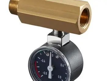 Ficon Unterdruckmanometer mit Anschlussstück, AG – Oventrop