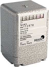Braun Heizölzähler HZ-5