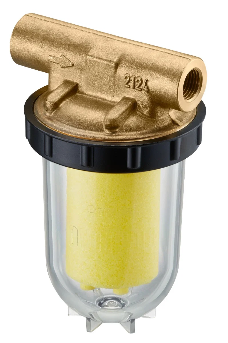 Oventrop Einstrangfilter Anschluss DN 8, 1/4" – Oilpur E Heizölfilter