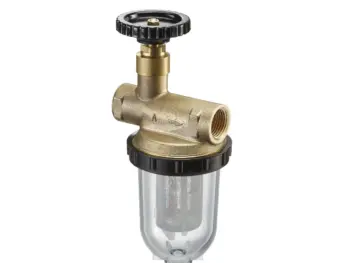 Oventrop Oilpur EA – Einstrangfilter (Durchgangsfilter) DN 15, 1/2" (Nickelsiebeinsatz 100-150 µm)