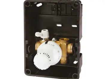 Simplex Regelbox TH Standard – Thermostatkopf außen, Blende weiß